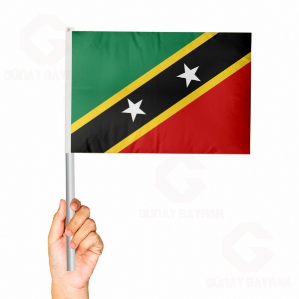 Saint Kitts ve Nevis Sopal Bayrak