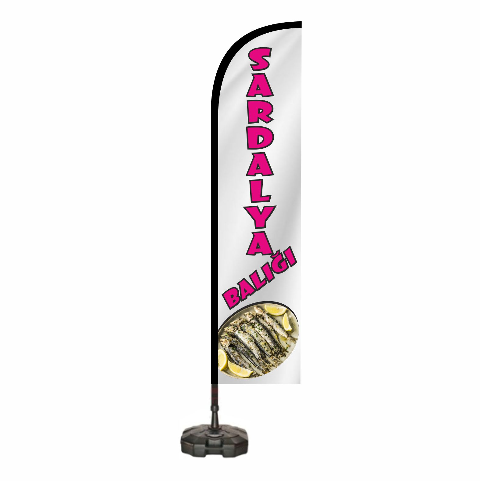 Sardalya Bal��� Kald�r�m Bayraklar�