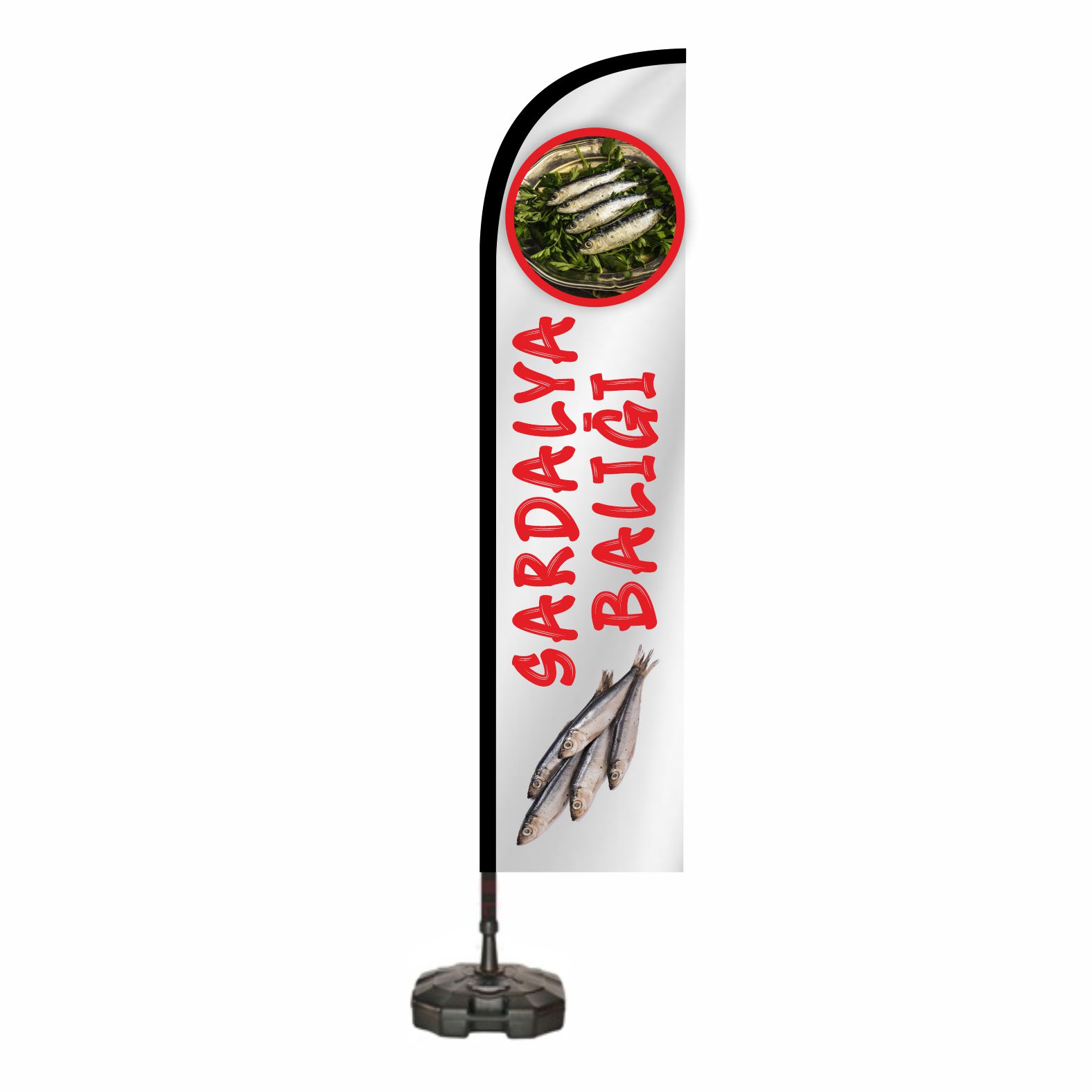 Sardalya Bal��� Sokak Bayraklar�