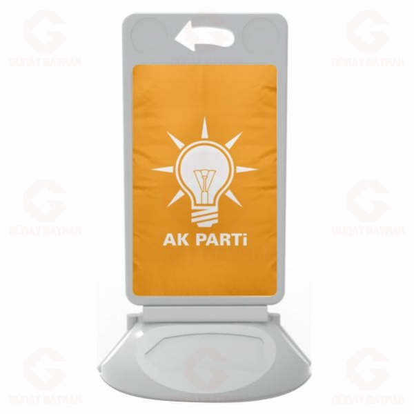 Sar� Ak Parti Plastik Reklam Dubas�