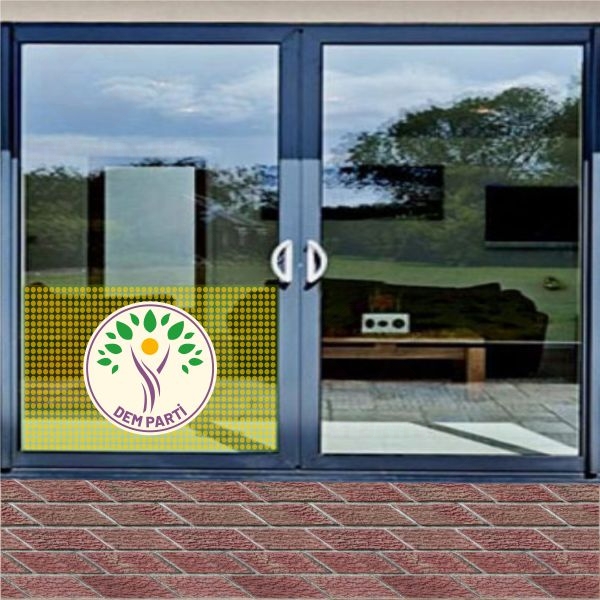 Sar� Dem Parti Cam Folyo One Way Vision Bask�