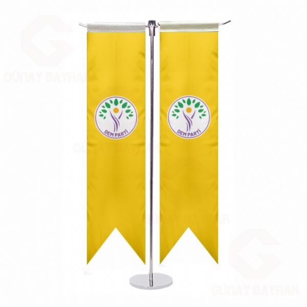 Sar� Dem Parti T Masa Bayraklar�
