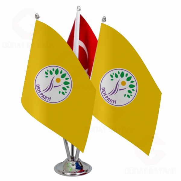Sar� Dem Parti ��l� Masa Bayra��