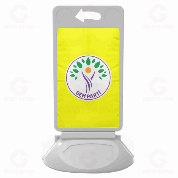 Sar� Halklar�n E�itlik ve Demokrasi Partisi Plastik Reklam Dubas�