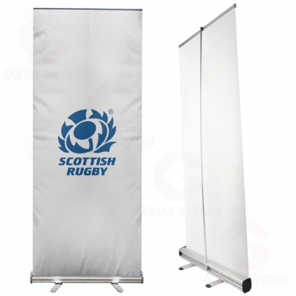 Scottish Rugby Roll Up Banner