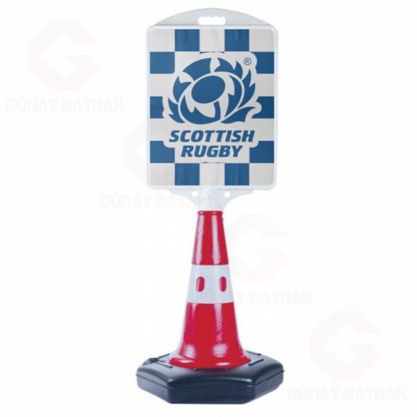 Scottish Rugby Union Orta Boy Yol Reklam Duba