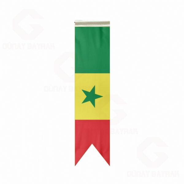 Senegal L Masa Bayraklar