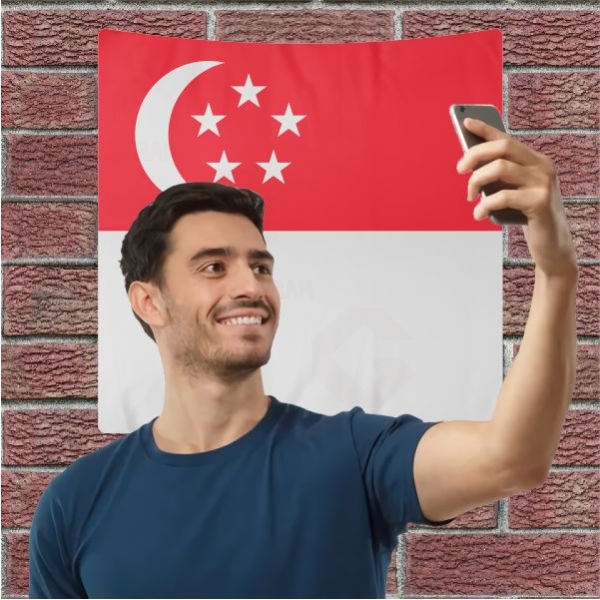 Singapur Selfie ekim Manzaralar