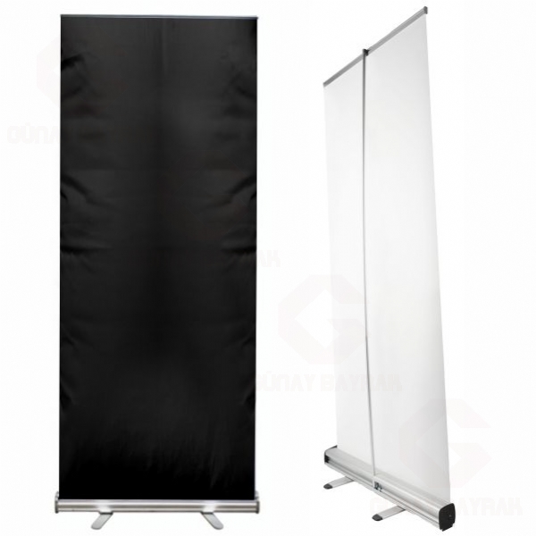 Siyah Roll Up Banner