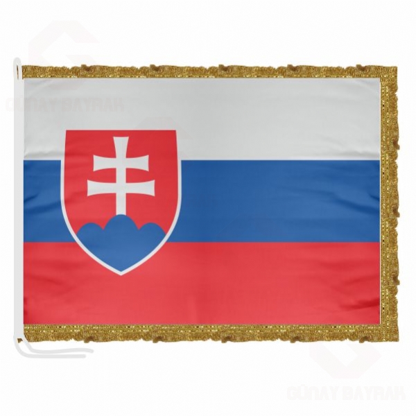 Slovakya Saten Makam Bayra