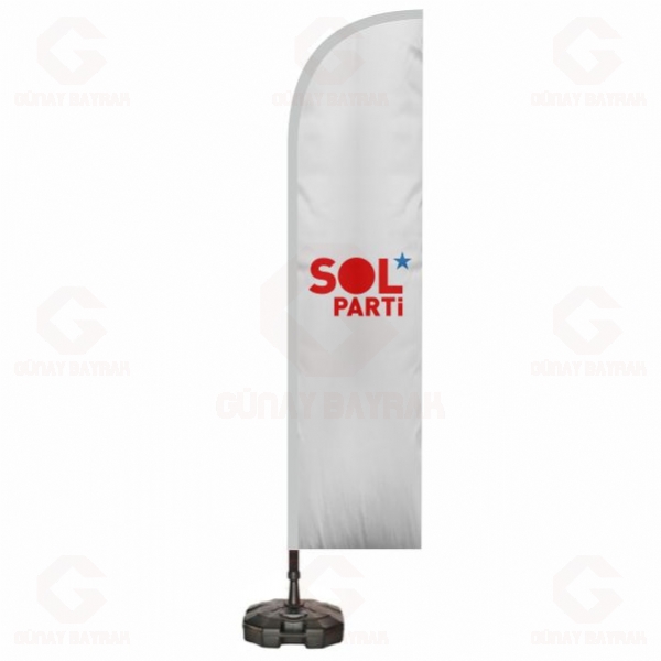 Sol Parti Yelken Bayraklar�