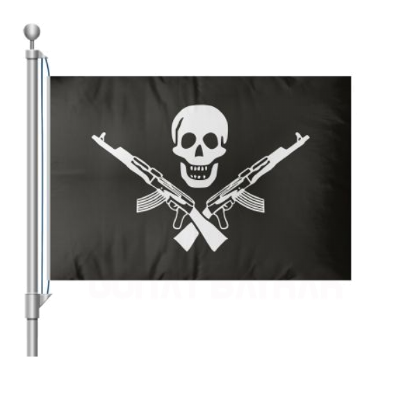 Somali Pirates Jolly Roger Bayra��