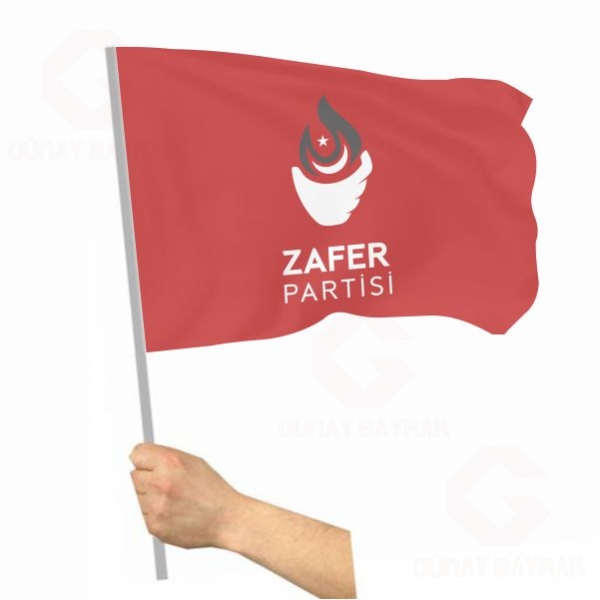 Sopal Krmz Zafer Partisi Bayrak
