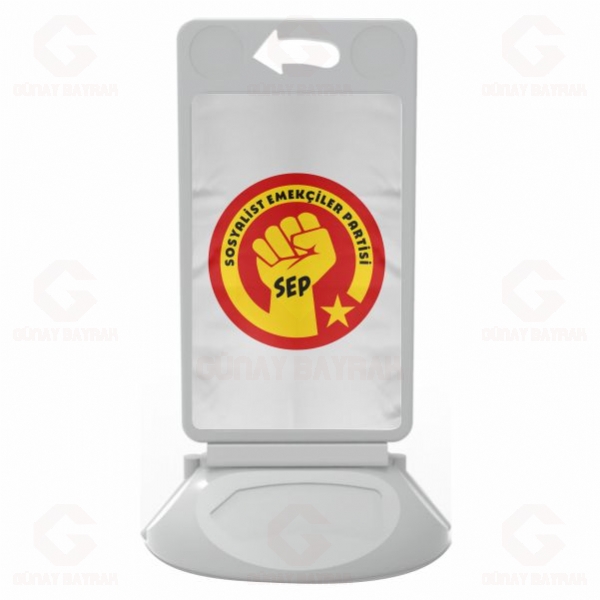 Sosyalist Emek�iler Partisi Plastik Reklam Dubas�