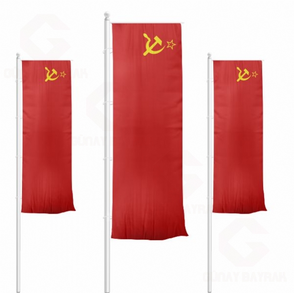 Sovyetler Birlii Dikey ekilen Bayraklar
