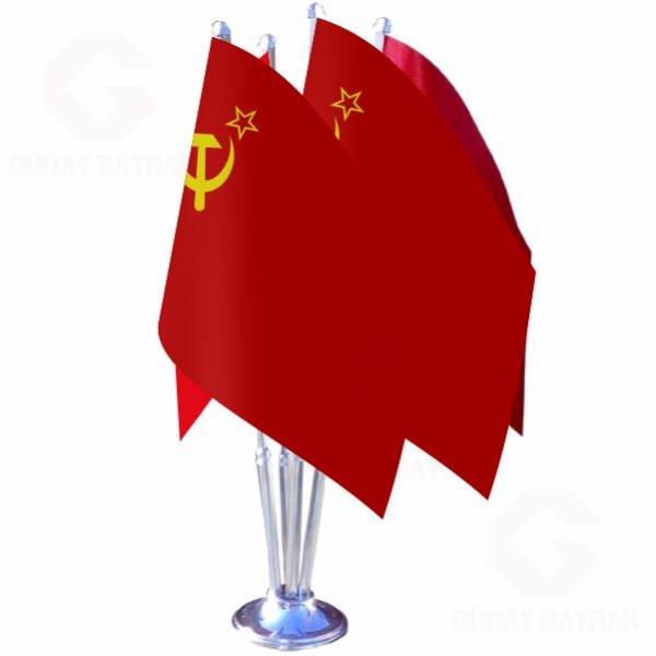 Sovyetler Birlii Drtl Masa Bayra