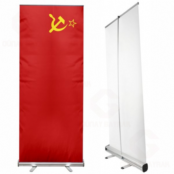Sovyetler Birlii Roll Up Banner