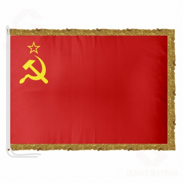 Sovyetler Birlii Saten Makam Bayra