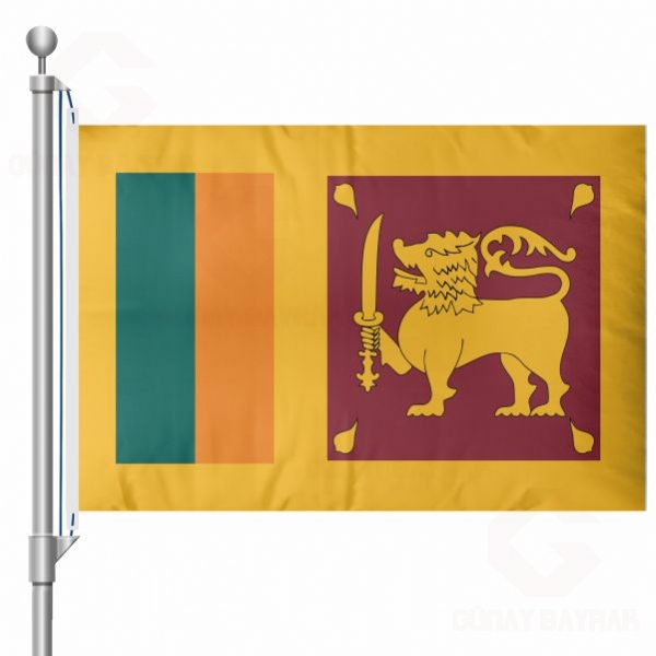 Sri Lanka Bayra Sri Lanka Flamas