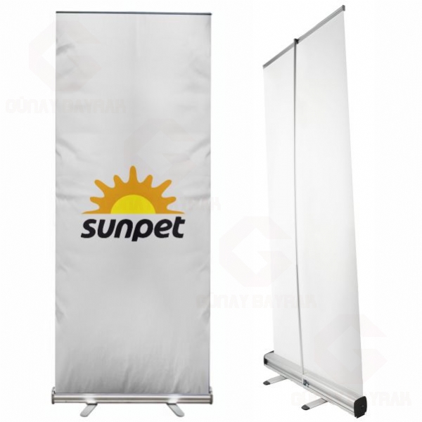 Sunpet Roll Up Banner