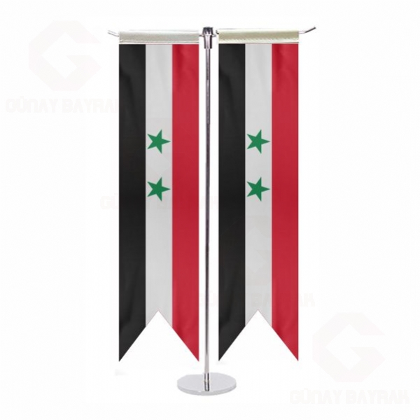 Suriye T Masa Bayraklar
