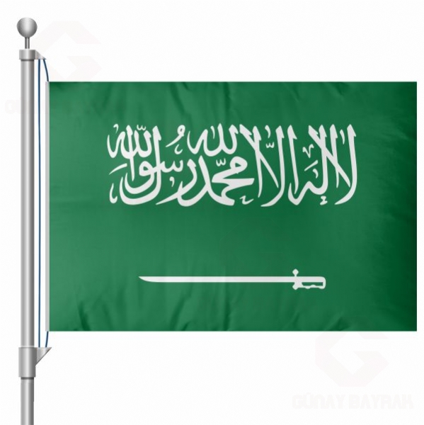 Suudi Arabistan Bayra Suudi Arabistan Flamas