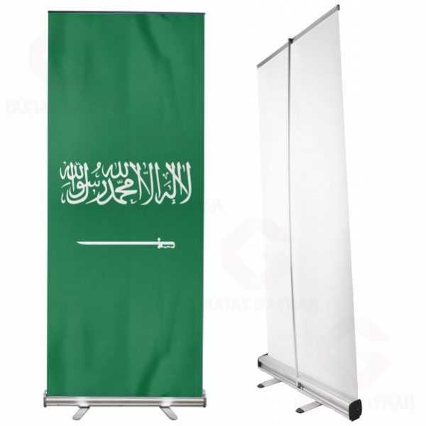 Suudi Arabistan Roll Up Banner