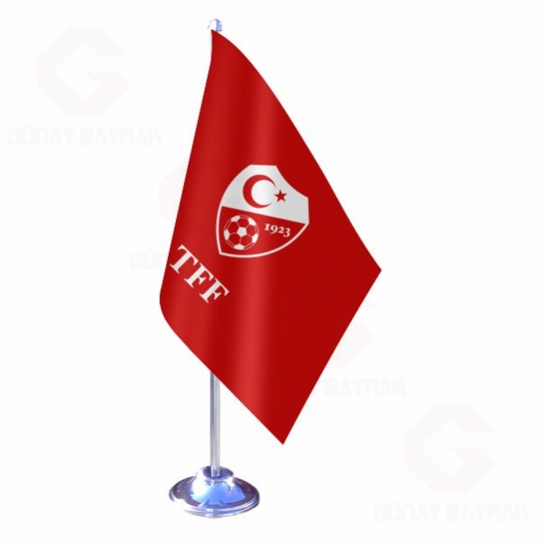 TFF T�rkiye Futbol Federasyonu Tekli Masa Bayra��