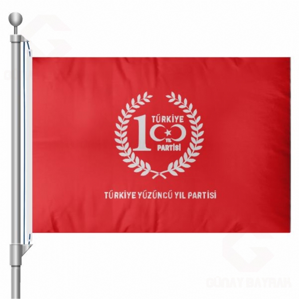 TYP T�rkiye Y�z�nc� Y�l Partisi G�nder Bayra��