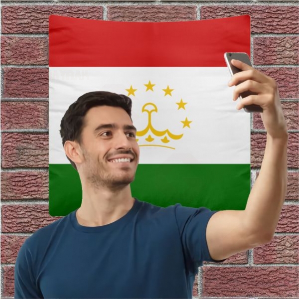 Tacikistan Selfie ekim Manzaralar