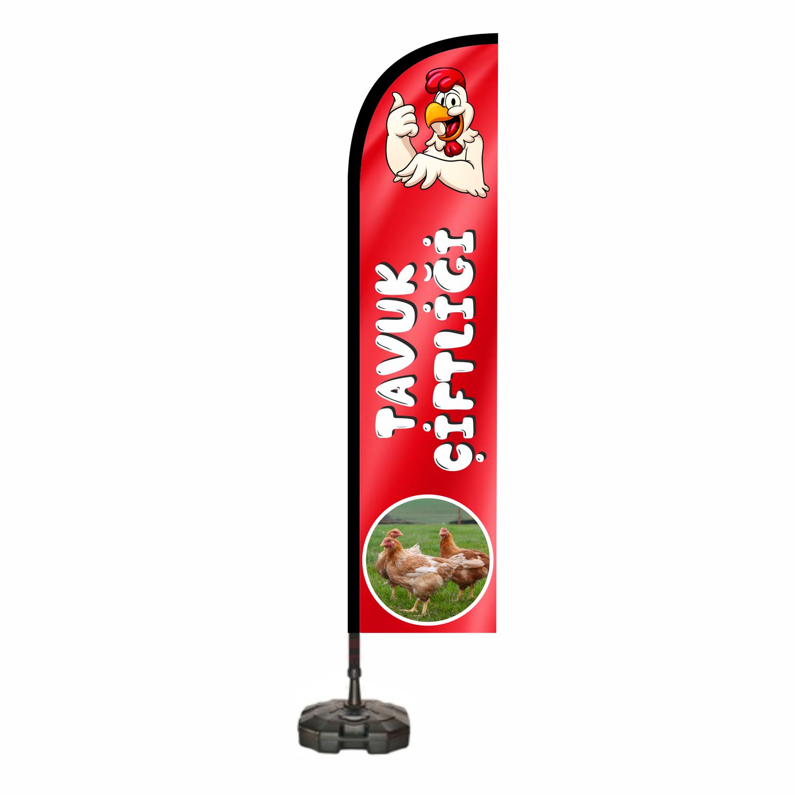 Tavuk �iftli�i Sokak Bayraklar�