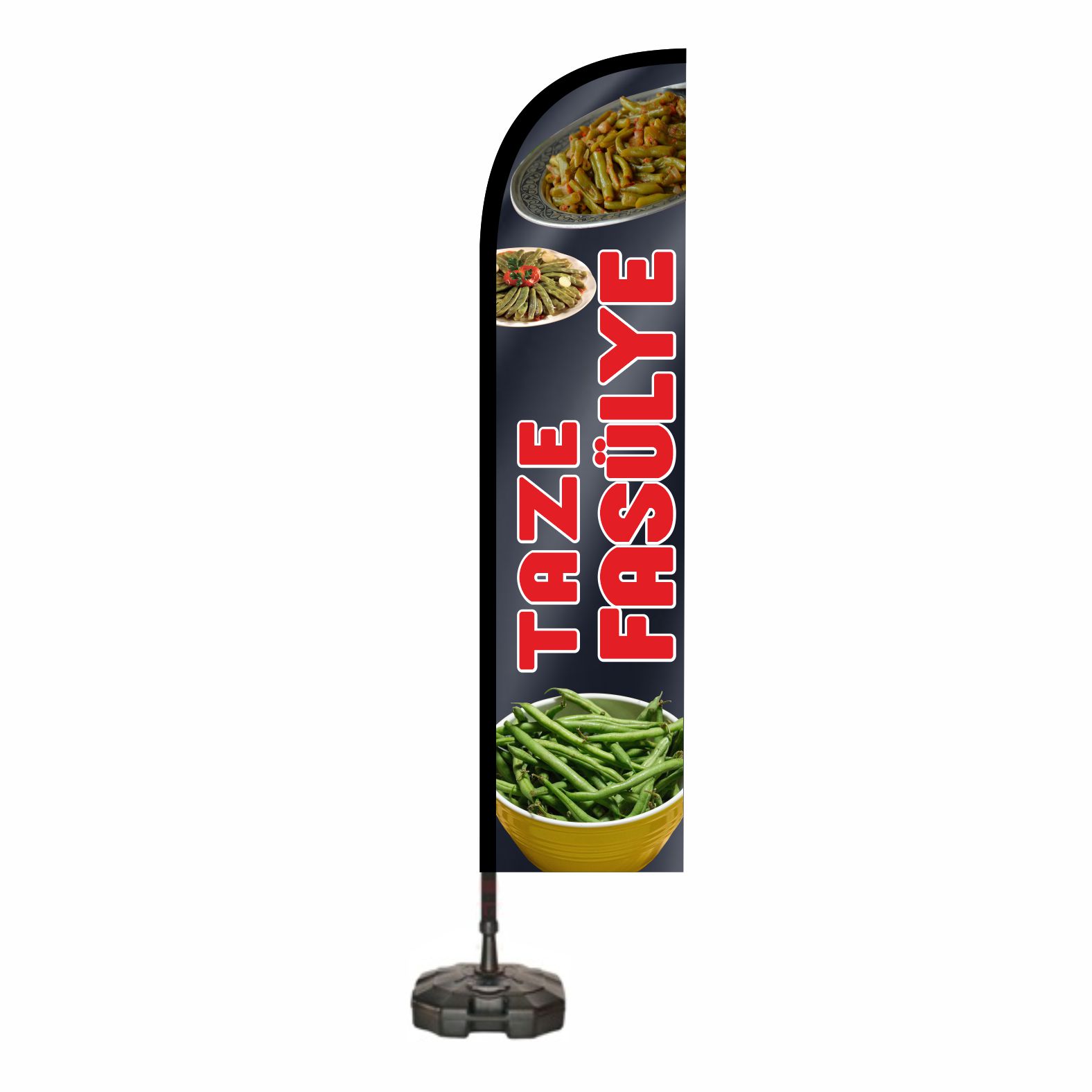 Taze Fasulye Plaj Bayra��