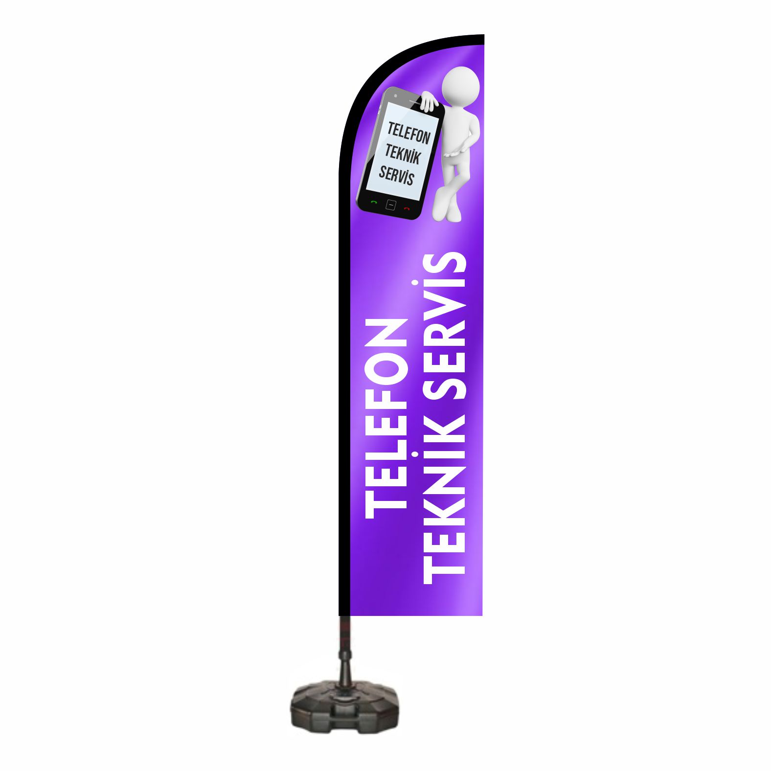 Telefon Teknik Servis D�kkan �n� Bayraklar�