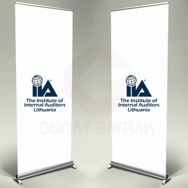 The Institute Of Internal Auditors Roll Up Banner