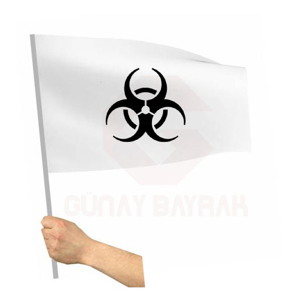 Tıbbi Atık Sopalı Bayrak