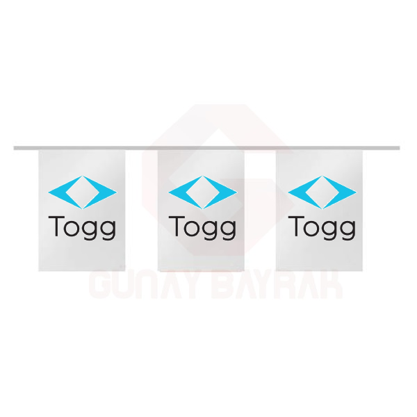 Togg İpe Dizili Bayraklar