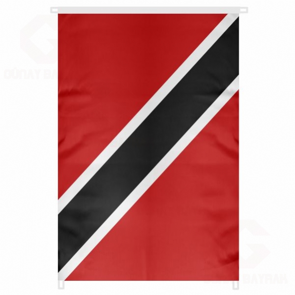 Trinidad ve Tobago Bina Boyu Byk Bayrak