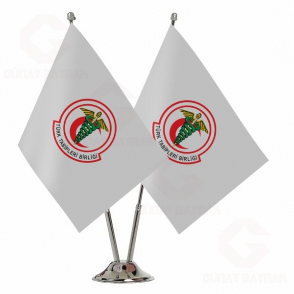 T�rk Tabipleri Birli�i ikili Masa Bayra��