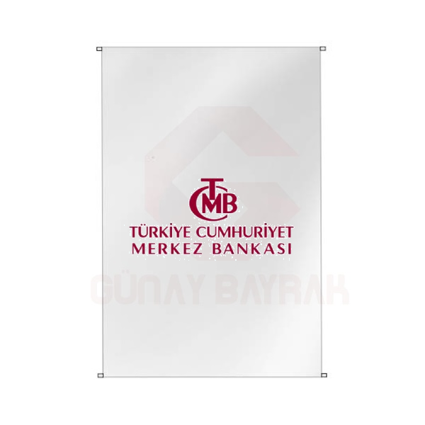 Türkiye Cumhuriyet Merkez Bankası Bina Boyu Bayrak