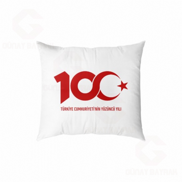 Trkiye Cumhuriyetinin 100.Yl Dijital Baskl Yastk Klf