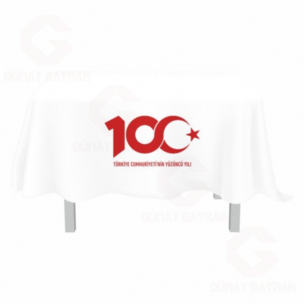 T�rkiye Cumhuriyetinin 100.Y�l� Masa �rt�s� Modelleri