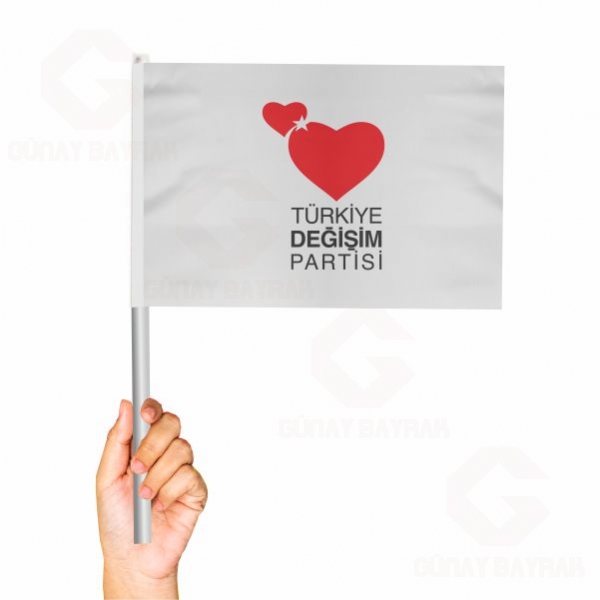 T�rkiye De�i�im Partisi Sopal� Bayrak