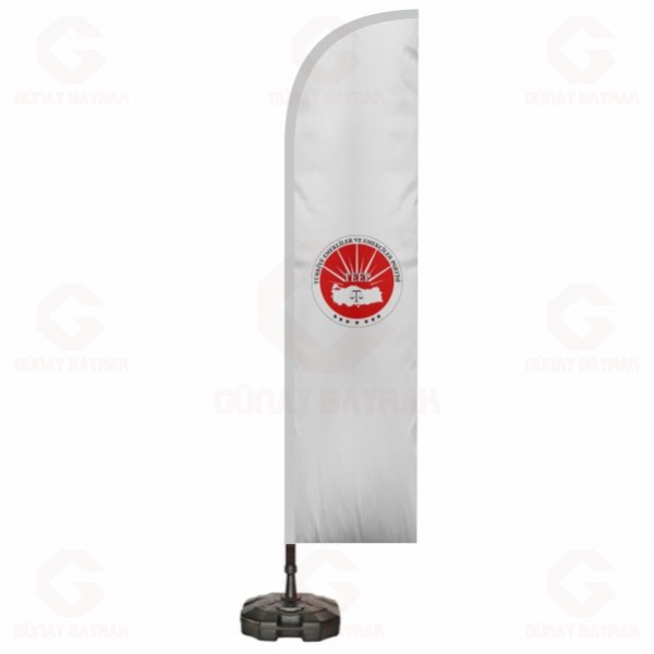 T�rkiye Emekliler ve Emek�iler Partisi Yelken Bayraklar�