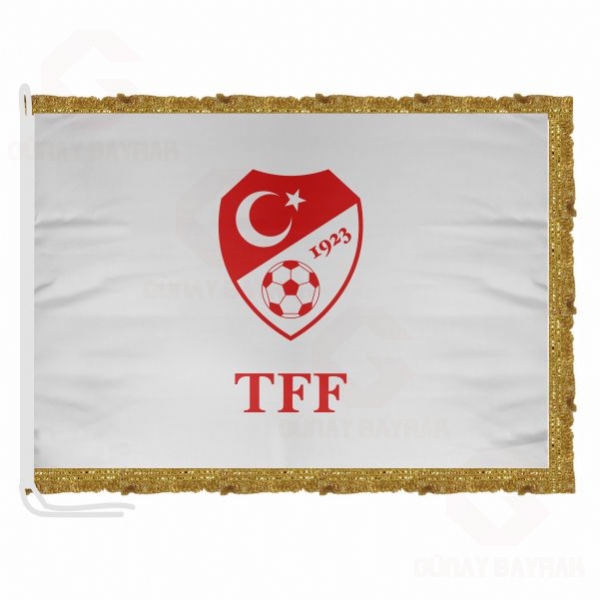 T�rkiye Futbol Federasyonu Saten Makam Bayra��