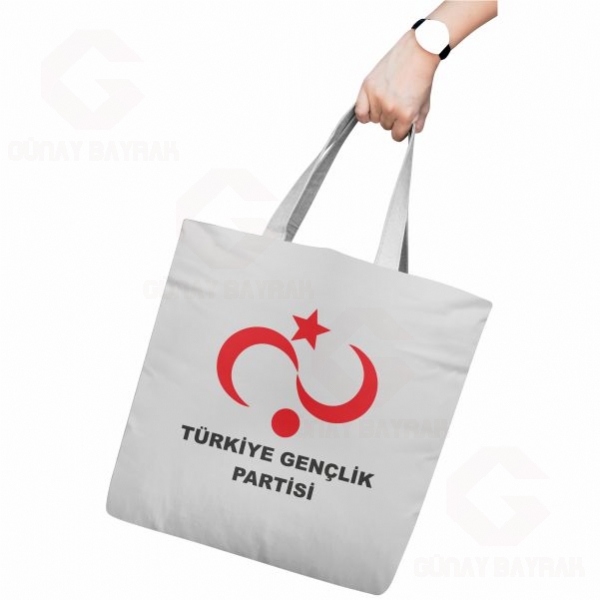 Trkiye Genlik Partisi Bez anta Modelleri ve Bez anta