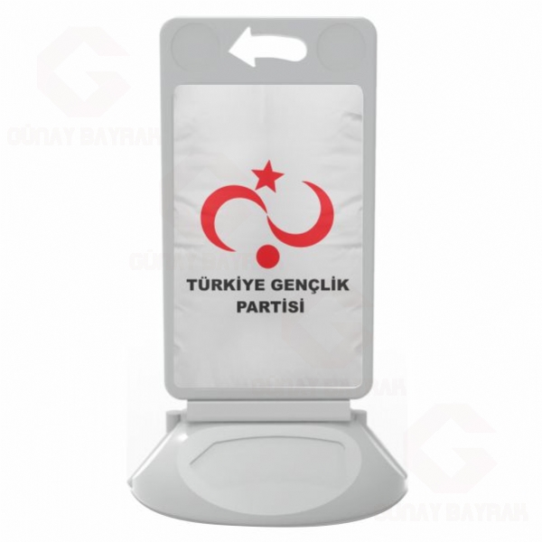 Trkiye Genlik Partisi Plastik Reklam Dubas
