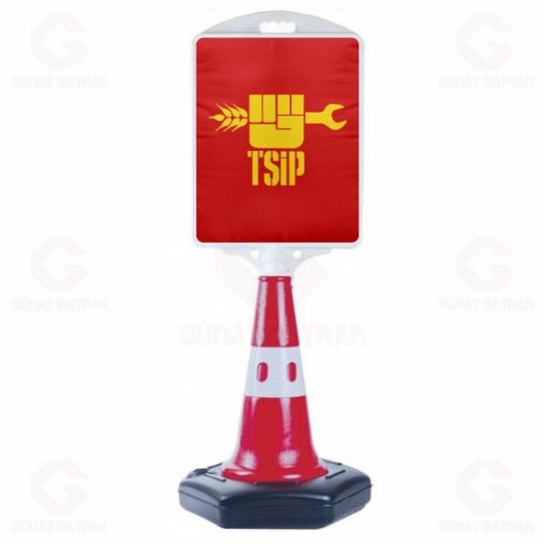 T�rkiye Sosyalist ���i Partisi Orta Boy Yol Reklam Duba