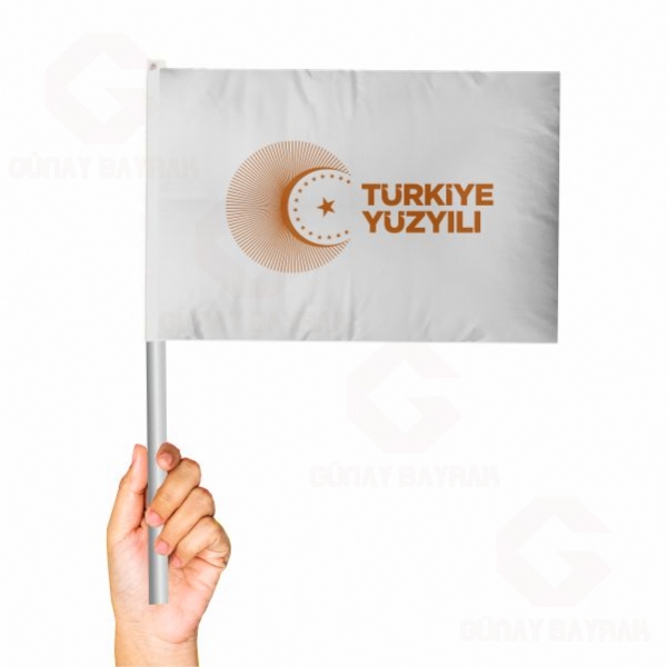 T�rkiye Y�zy�l� Sopal� Bayrak
