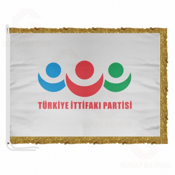 Trkiye ttifak Partisi Saten Makam Bayra