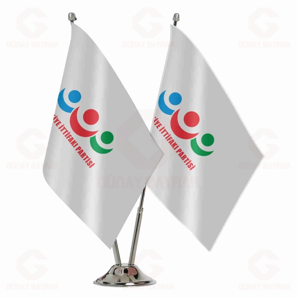 T�rkiye �ttifak� Partisi ikili Masa Bayra��